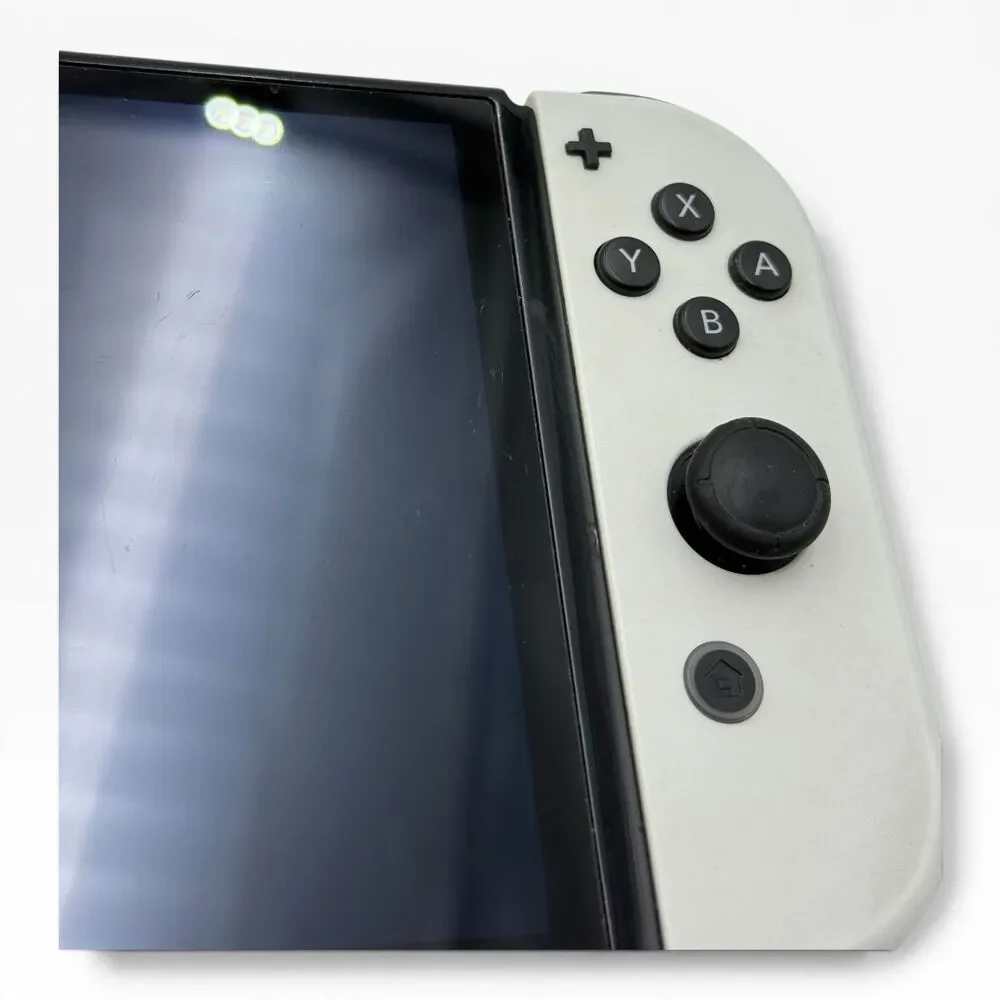 Nintendo Switch OLED Console Gaming System HEG-001 White W Charger